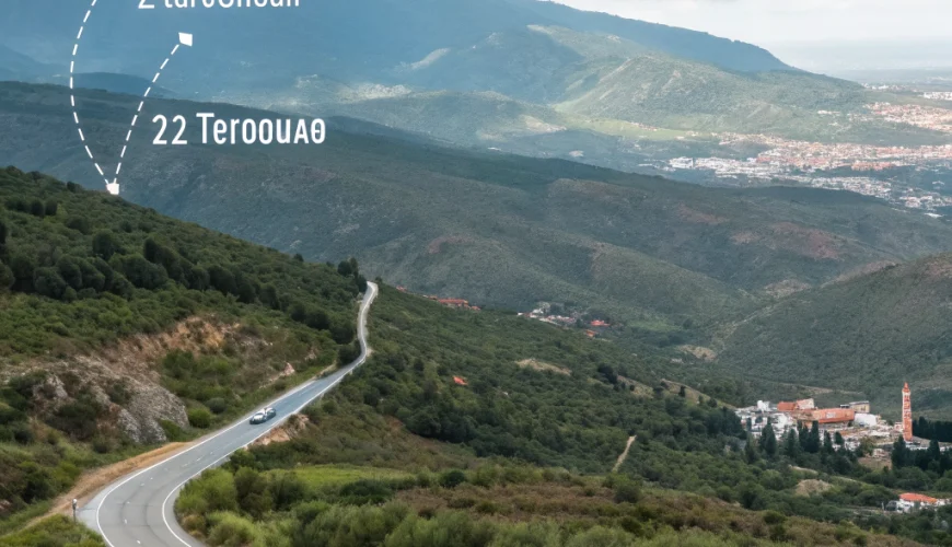 distance entre chefchaouen et tetouan