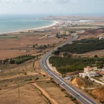 distance oujda saidia