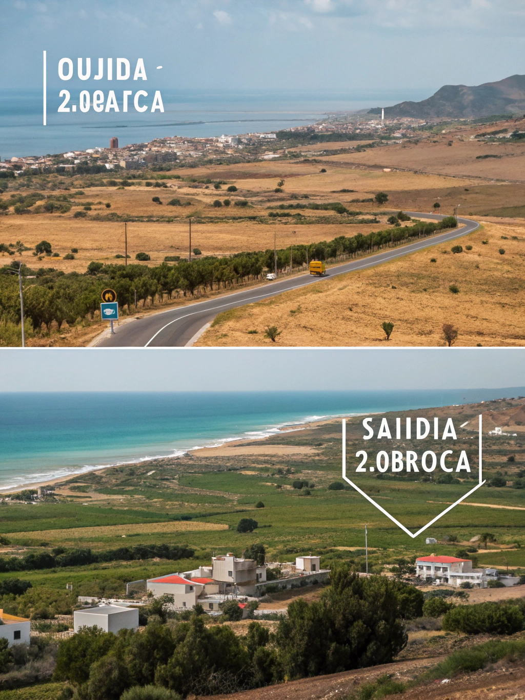 oujda saidia distance