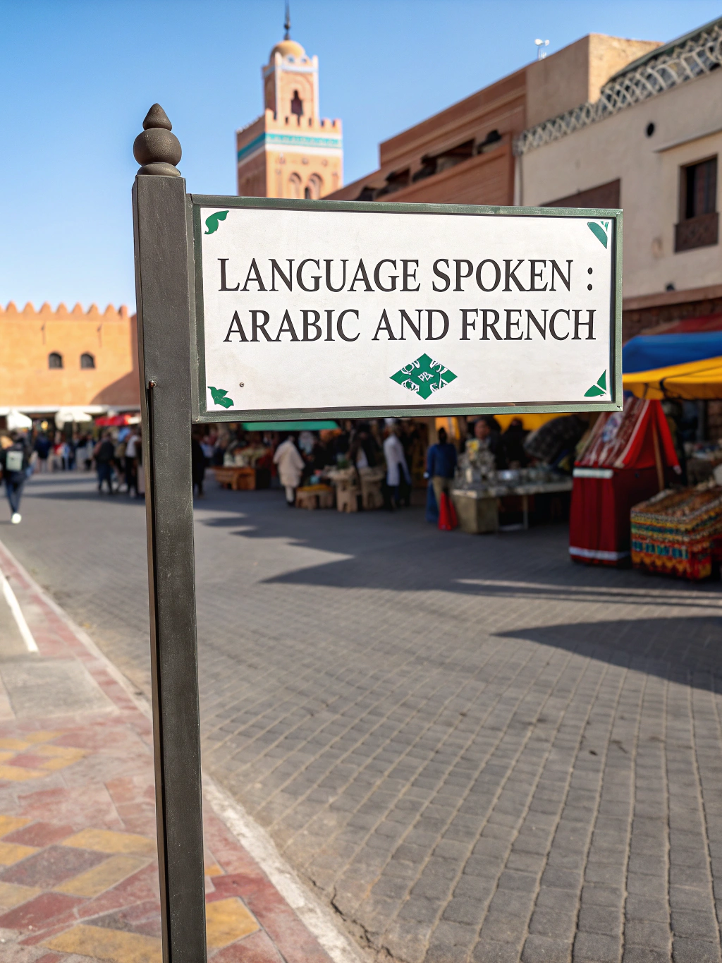 what language do they speak in morocco