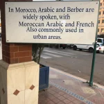 what language is spoken in morocco