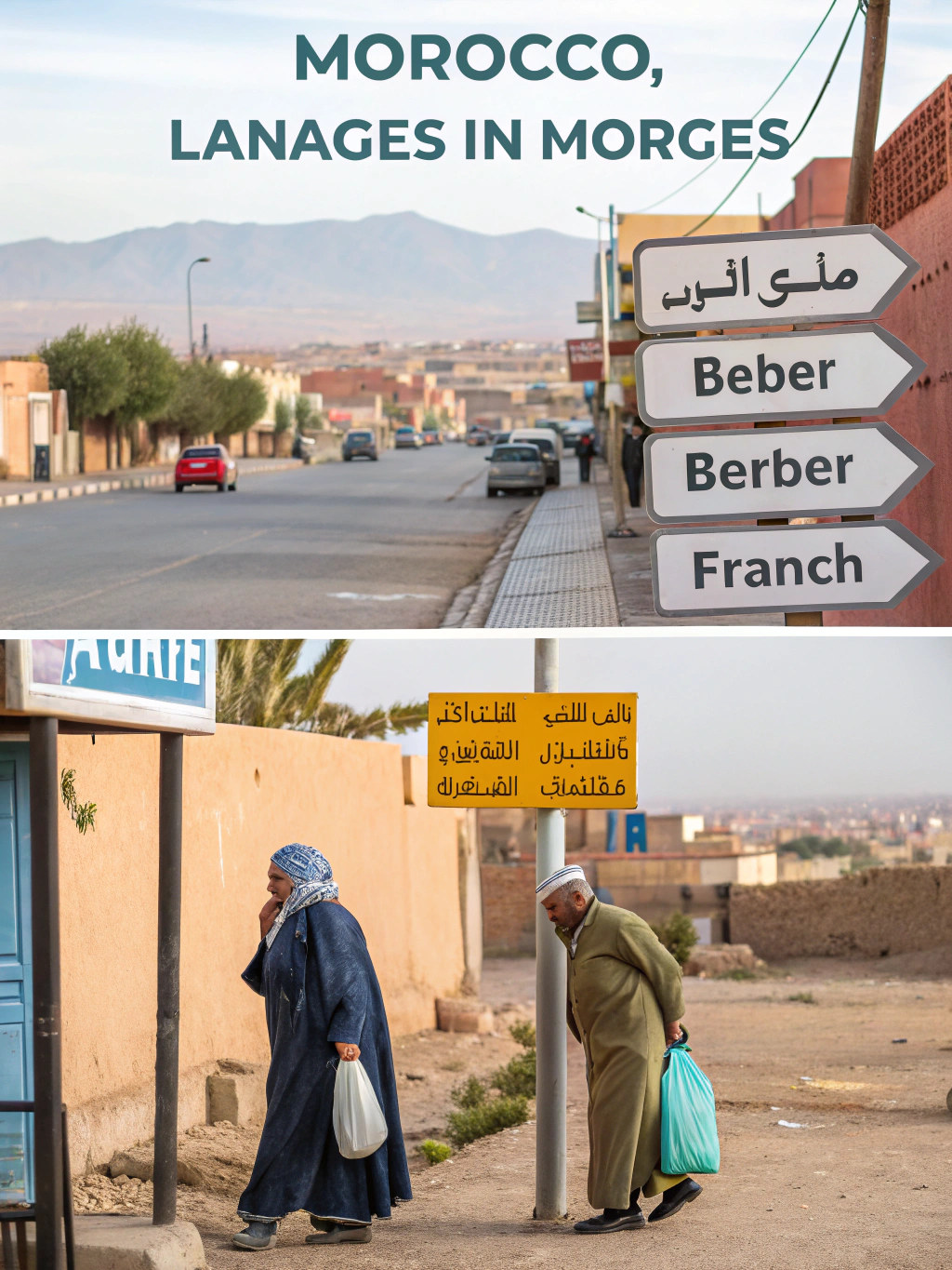 languages in morocco