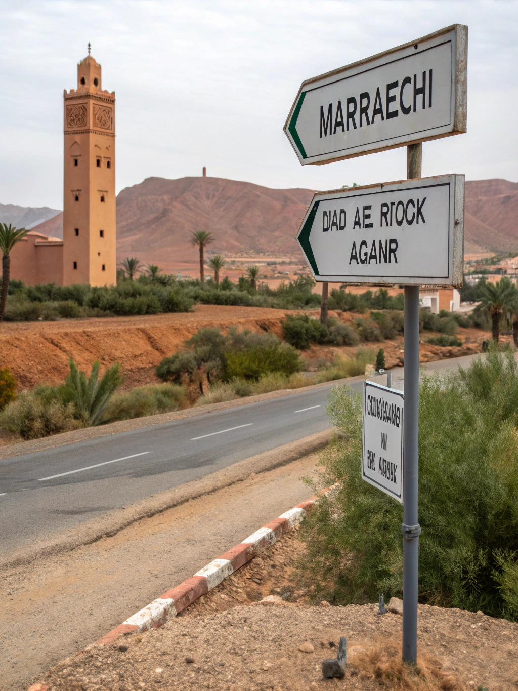 marrakech agadir distance