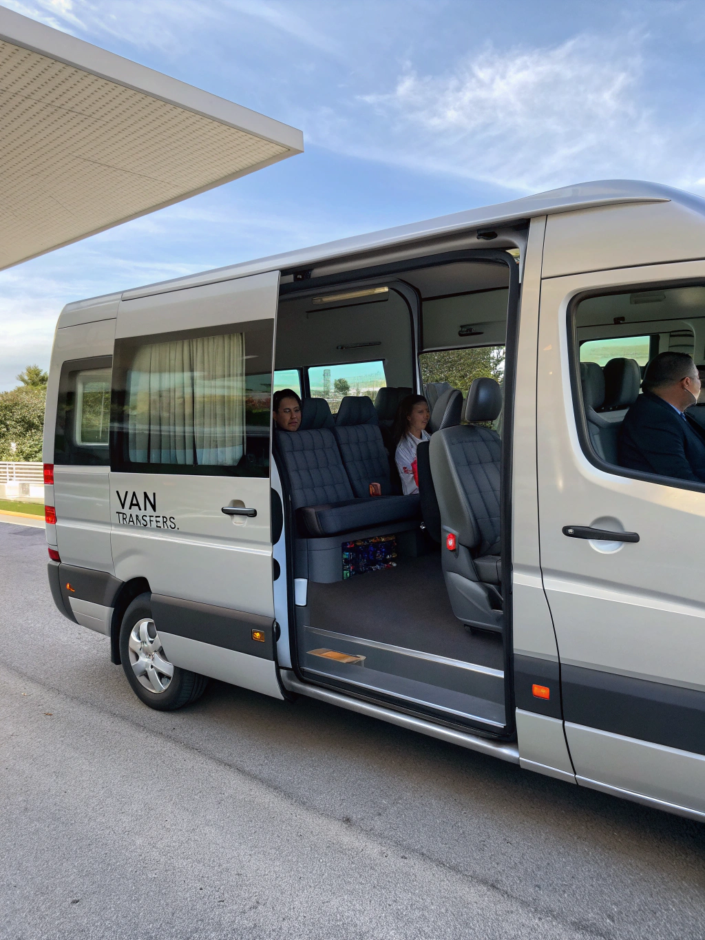 comfortable van transfer