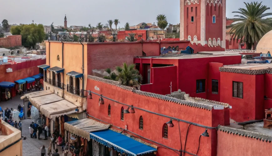 ville rouge marrakech