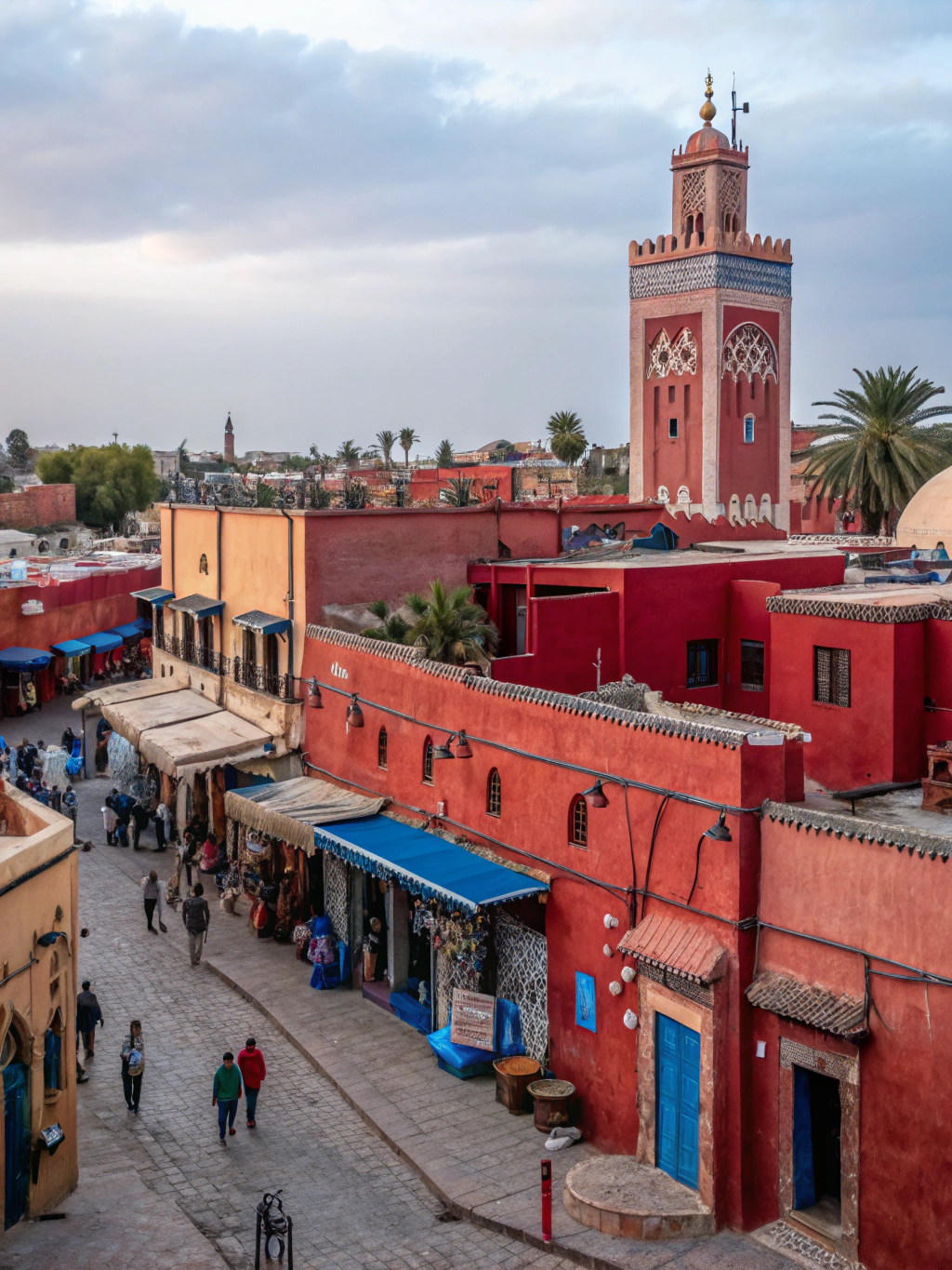 ville rouge marrakech