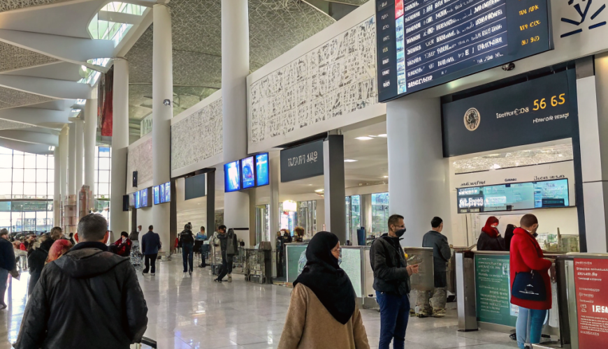 marrakech airport departures
