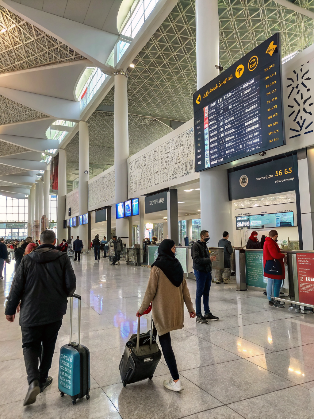 marrakech airport departures